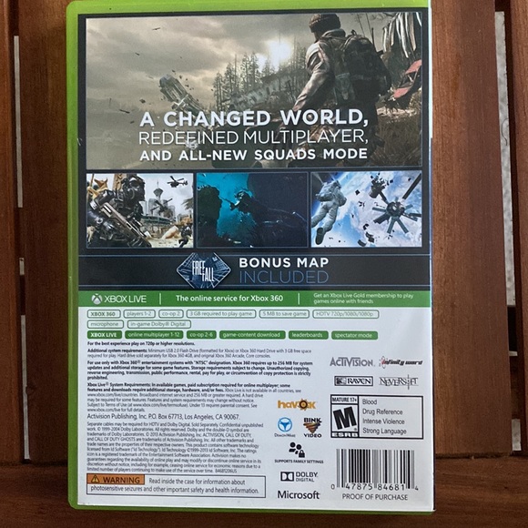 CALL OF DUTY GHOSTS ACTIVISION - Picture 3 of 6